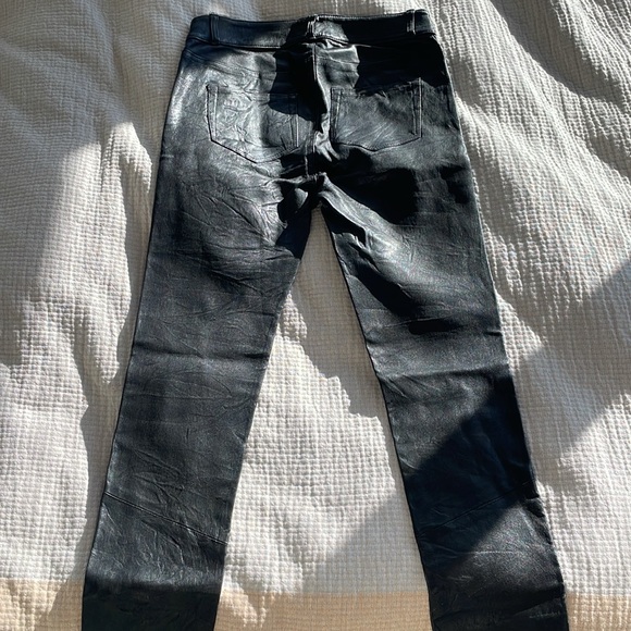 NWT Paige Leather pants - Picture 6 of 9